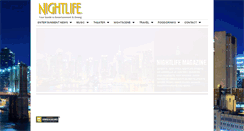 Desktop Screenshot of nightlifemag.com